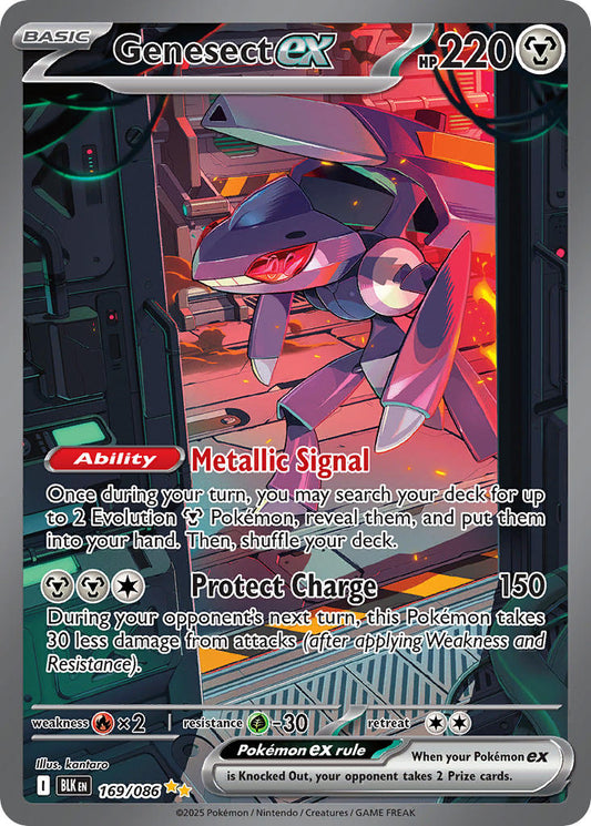 Genesect 169 - Black Bolt [NM]
