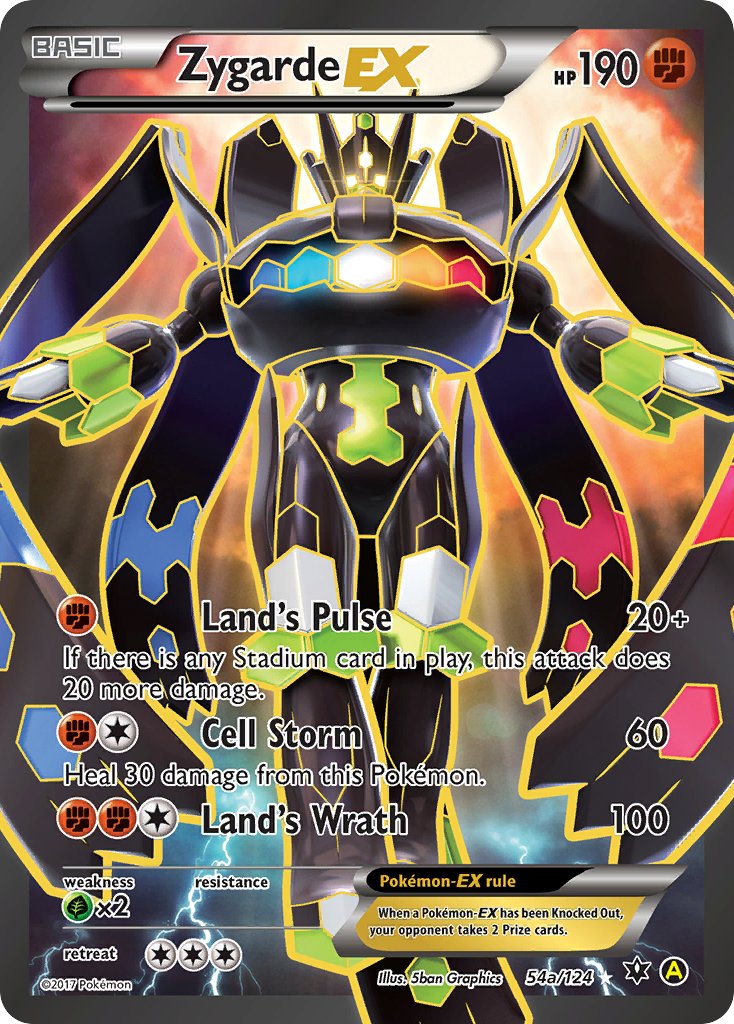 Zygarde EX 54a - XY Promo [NM]